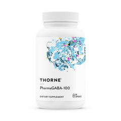 THORNE envase frontal del producto mostrando el sello y dosis