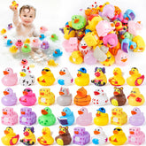 Tiaxidex frente del paquete mostrando 32 patitos variados y coloridos