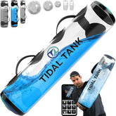 Tidal Tank vista frontal llena mostrando capacidad y portabilidad