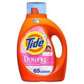 Tide botella frontal 92 oz mostrando el envase y aroma April Fresh