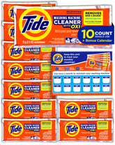 Tide frente caja y sobres mostrando facilidad de uso y suministro prolongado