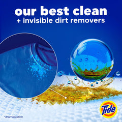 Tide cápsula en primer plano mostrando su formato soluble y práctico
