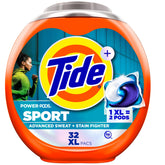 Tide envase frontal mostrando el diseño y beneficios visibles