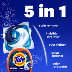 Tide detalle de la superficie de la cápsula que evidencia concentración activa