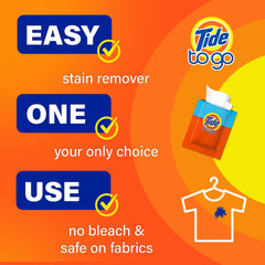 Tide estuche en bolsillo demostrando tamaño compacto y conveniencia