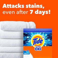 Tide Ultra OXI Powder taza medidora para dosificar y evitar residuos