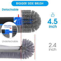 TidyMister detail of detachable round end pieces showing targeted cleaning benefit