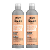 TIGI Moisture Maniac frontal mostrando diseño y tamaño práctico