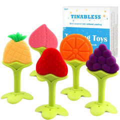 Tinabless pack frontal mostrando las cinco piezas seguras y coloridas