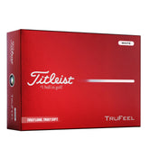 Titleist TruFeel frente del embalaje mostrando bolitas y beneficios