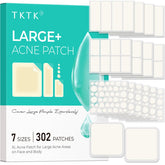 TKTK envase frontal mostrando 302 parches y beneficios visibles