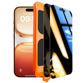 TOCOL vista frontal del protector mostrando ajuste perfecto y privacidad