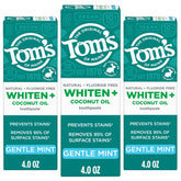 Tom's of Maine vista frontal del paquete con ventaja natural