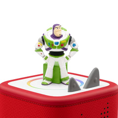 Tonies Buzz Lightyear primer plano del traje que resalta detalles y acabado