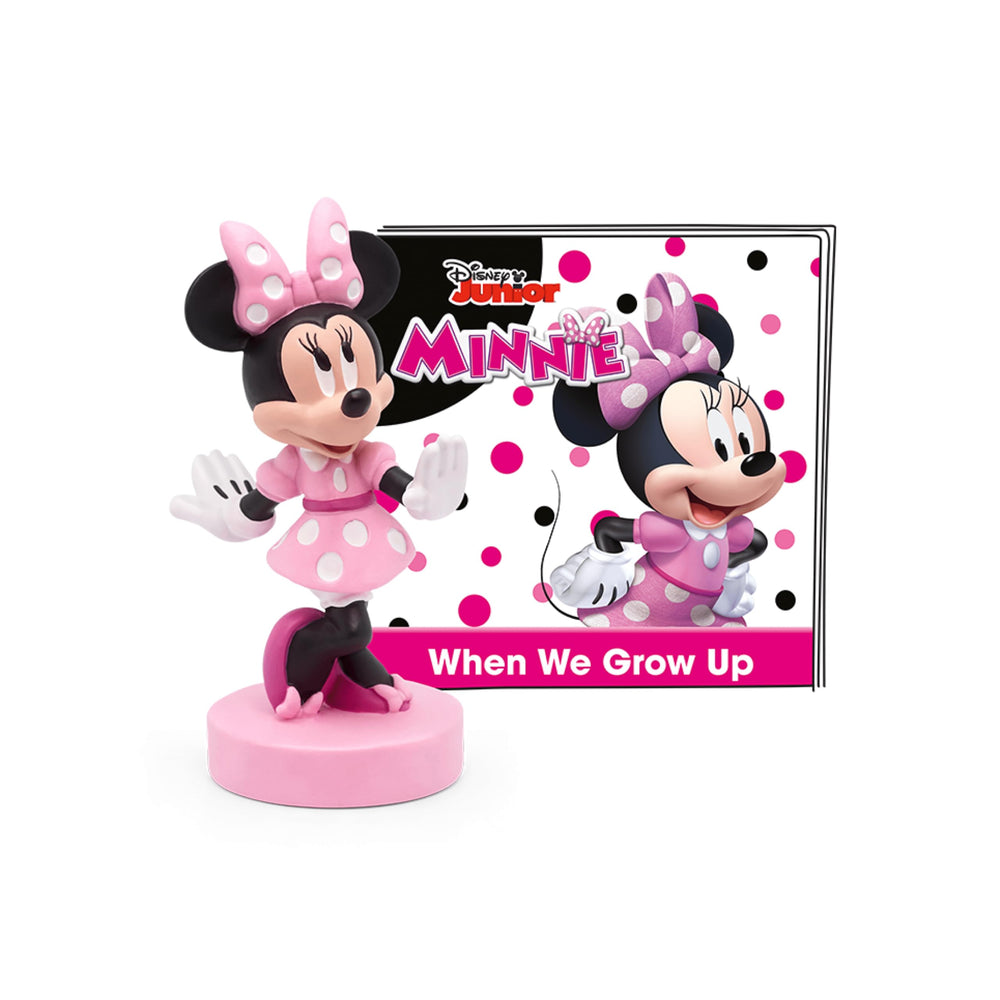 Tonies Minnie vista frontal mostrando diseño icónico y durabilidad