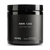 Toniiq frasco frontal mostrando etiqueta y beneficio de pureza