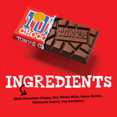 Tony’s Chocolonely barras partidas para compartir en reuniones
