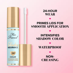 Too Faced gota de textura translúcida mostrando acabado ligero