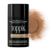 TOPPIK envase frontal Light Brown mostrando diseño y tamaño práctico