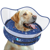 Toptakeit vista frontal del collar donut mostrando diseño protector cómodo