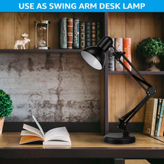 TORCHSTAR extended swing arm demonstrating 18-inch reach for targeted task illumination