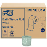 Tork paquete frontal mostrando 48 rollos y beneficio de ahorro