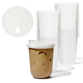 TOSSWARE vaso 16oz Arc vista frontal transparente mostrando capacidad