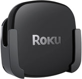 TotalMount soporte frontal mostrando el Roku Ultra y organización de cables