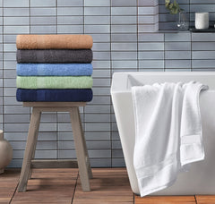 Towel and Linen Mart detalle de textura de algodón, tacto absorbente