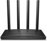 TP-Link Archer A6 vista frontal con indicadores LED y diseño compacto, conecta rápido