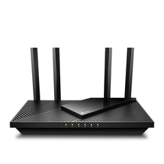 TP-Link Archer AX21 vista frontal mostrando diseño y puertos para instalación rápida