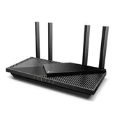 TP‑Link AX3000 vista frontal con indicador LED y antenas para conexión estable