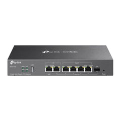 TP-Link ER707-M2 frontal mostrando puertos multi-gigabit y rendimiento