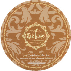 Treluxe 8oz scale comparison demonstrating true product size and travel practicality