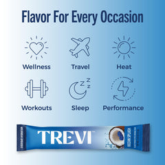 TREVI botella de 16 oz con mezcla disuelta para sabor equilibrado