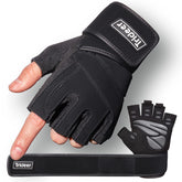 Trideer guantes vista frontal con empaque mostrando ajuste y diseño cómodo