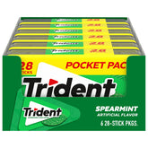 Trident estuche frontal mostrando el diseño y conveniencia
