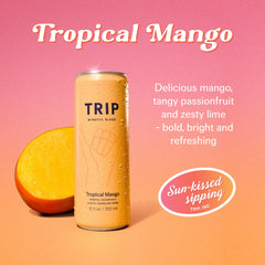 TRIP textura efervescente de la bebida que refresca y calma
