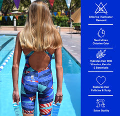 TRISWIM textura cremosa del champú que hidrata el cabello