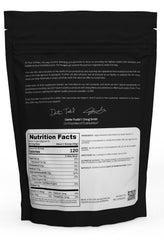 True Nutrition polvo cerca destacando textura fina y fácil disolución