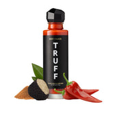 TRUFF botella frontal mostrando etiqueta premium y promesa de sabor