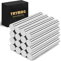 TRYMAG embalaje de 300 imanes en caja plástica útil para almacenamiento
