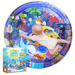 TT TUMMYTIMEZ front view showing colorful underwater graphics and benefits