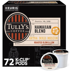 TULLY'S cápsula frontal mostrando diseño y conveniencia