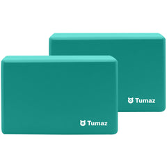 Tumaz frontal pack 2 piezas mostrando colores teal y purple y beneficio de soporte estable