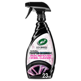 Turtle Wax botella frontal mostrando diseño y etiquetado para identificación rápida