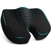 TushGuard vista frontal del cojín mostrando su contorno y confort