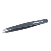 Tweezerman pinza frontal Blue Stone mostrando diseño profesional y precisión
