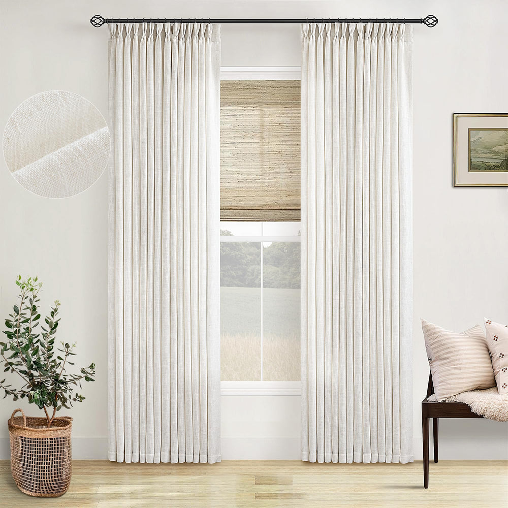 TWODRAPES cortina frontal plisada que aporta elegancia inmediata