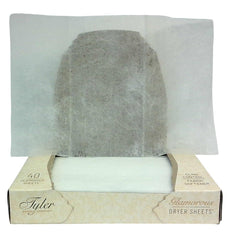 TYLER CANDLE COMPANY caja abierta con hojas y comparación de tamaño para referencia